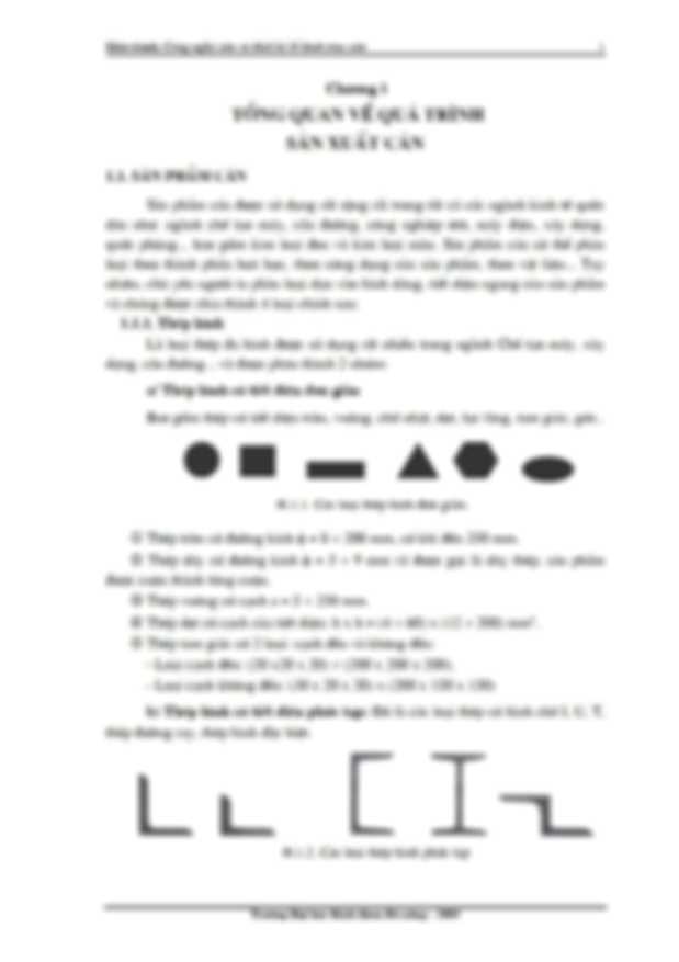 Giáo Trình Công Nghệ Cán Và Thiết Kế Lỗ Hình Trục Cán