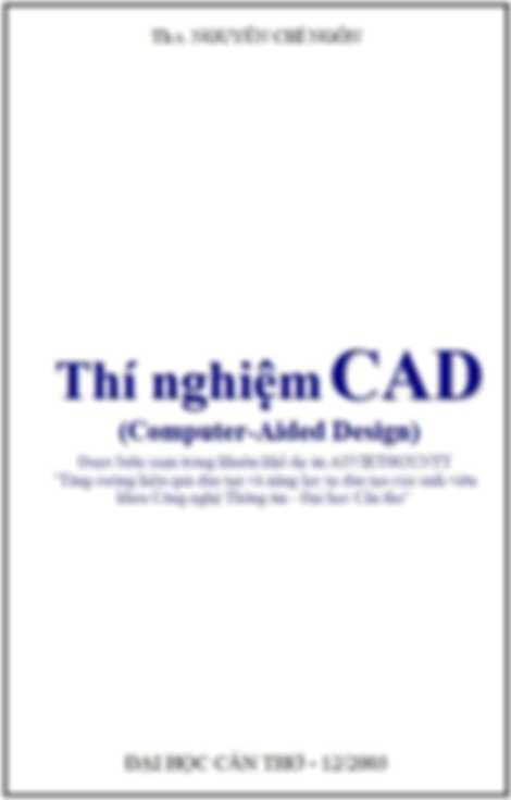 Thí Nghiệm CAD