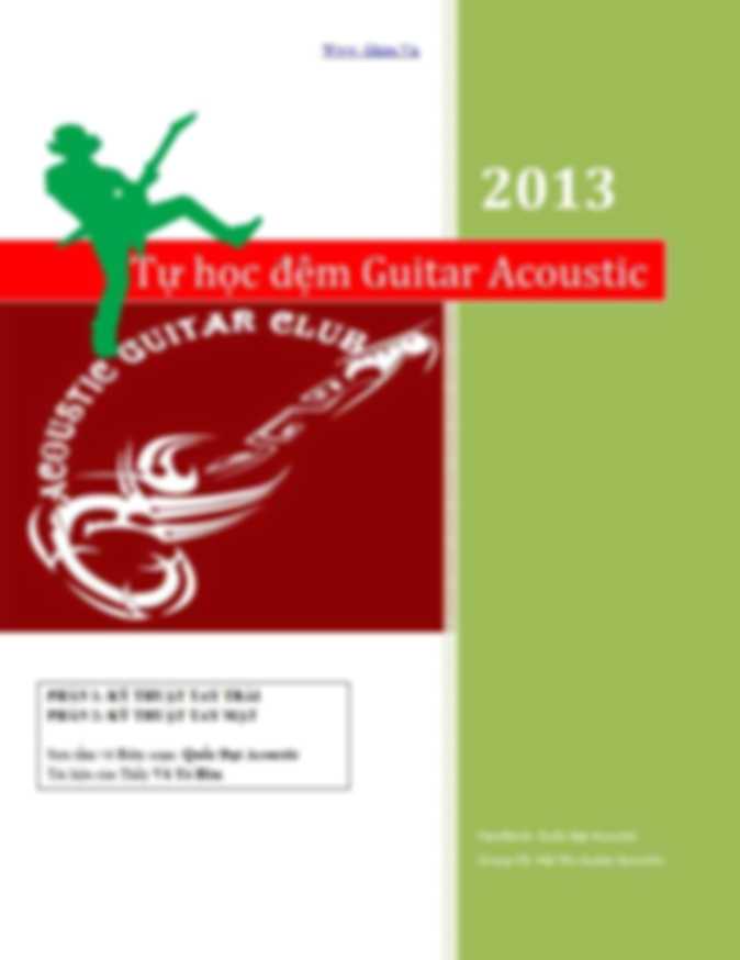 Tự Học Đệm Guitar Acoustic