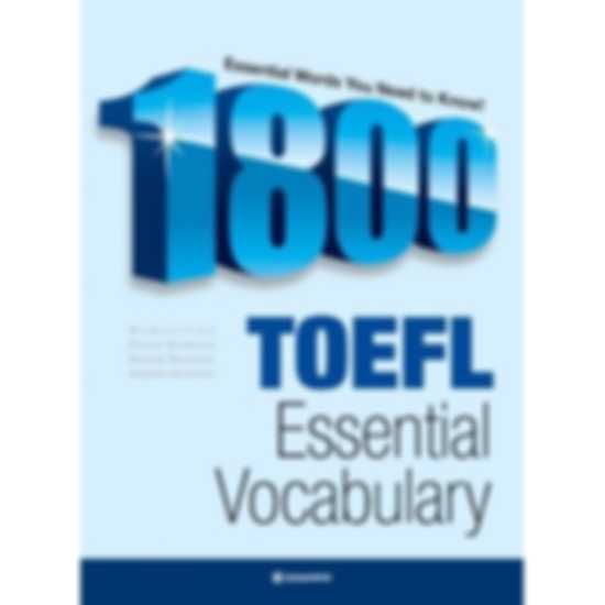 1800 TOEFL essential vocabulary