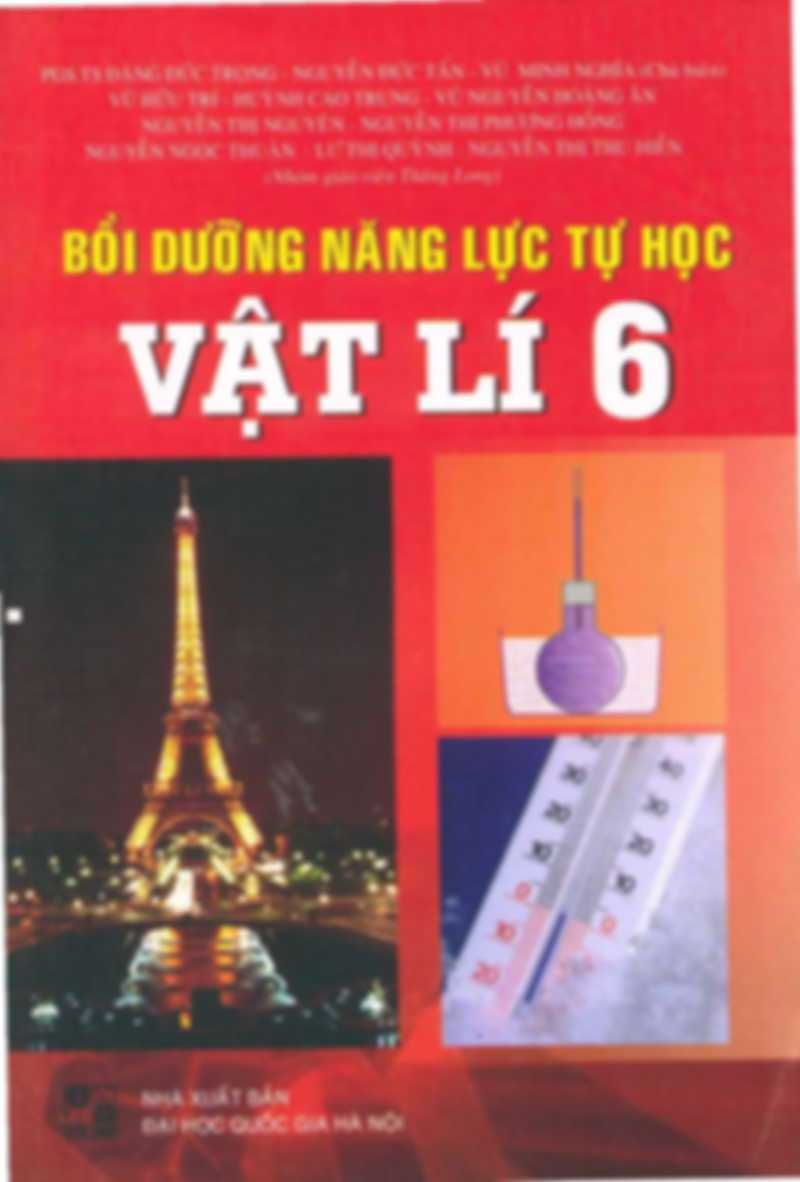 Bồi Dưỡng Năng Lực Tự Học Vật Lí 6