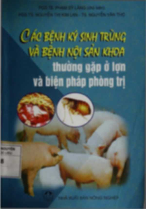 Các bệnh ký sinh trùng và bệnh nội sản khoa thường gặp ở lợn và biện pháp phòng trị