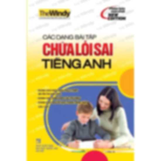 Các Dạng Bài Tập Chữa Lỗi Sai Tiếng Anh - The Windy