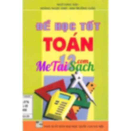 Để Học Tốt Toán 12