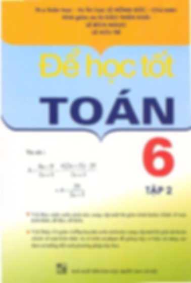 Để Học Tốt Toán Học 6 Tập 2