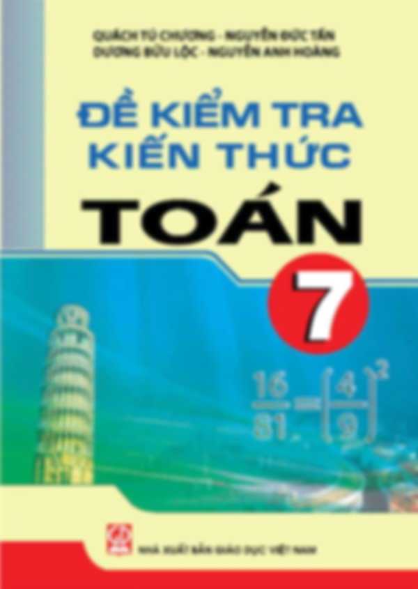 Đề Kiểm Tra Kiến Thức Toán 7