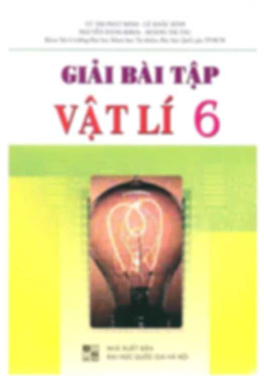 Giải Bài Tập Vật Lí 6
