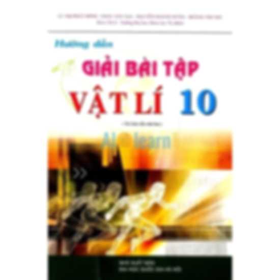 Hướng Dẫn Giải Bài Tập Vật Lý 10