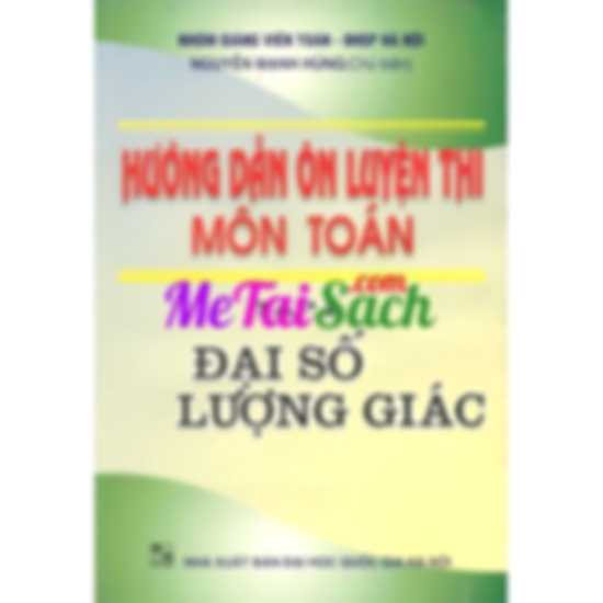 Hướng Dẫn Ôn Luyện Thi Môn Toán