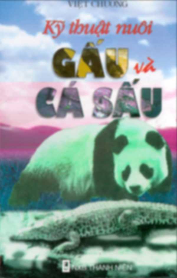 Kỹ thuật nuôi gấu và cá sấu