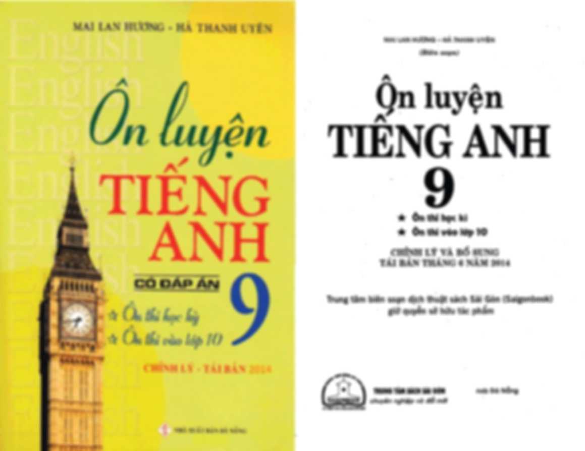 Ôn Luyện Tiếng Anh 9 – Mai Lan Hương