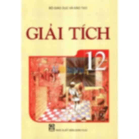 Sách Giáo Khoa Giải Tích Lớp 12