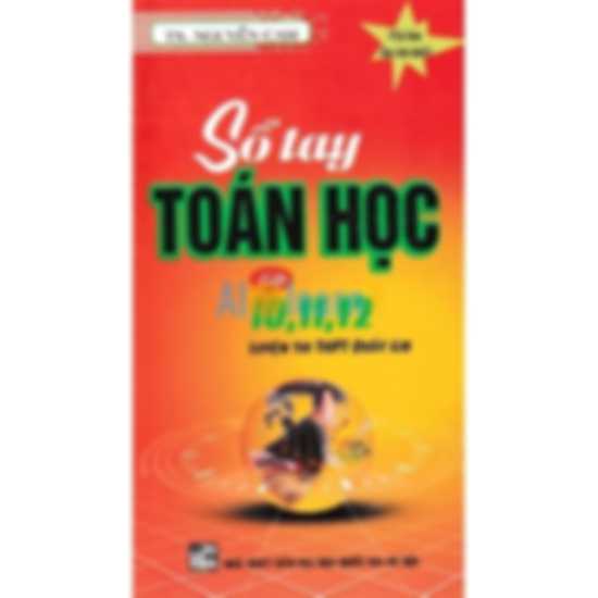 Sổ Tay Toán Học Lớp 10-11-12