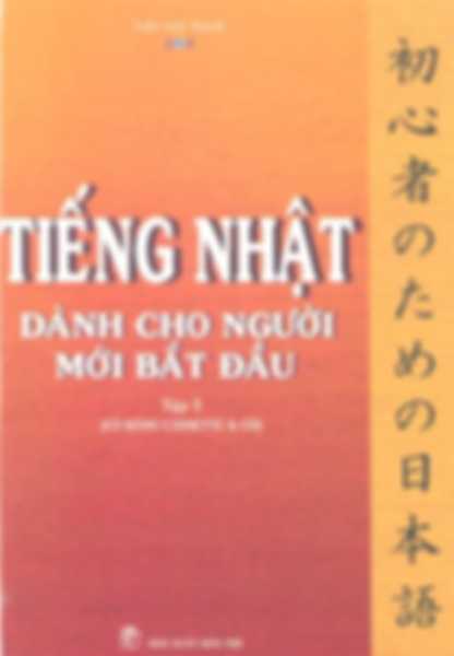 Tiếng nhật dành cho người mới bắt đầu tập 3