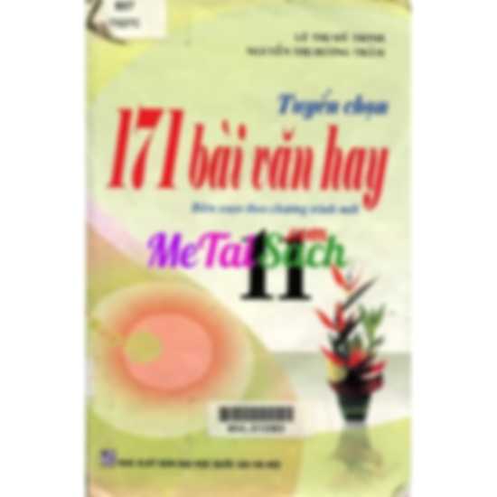 Tuyển Chọn 171 Bài Văn Hay 11