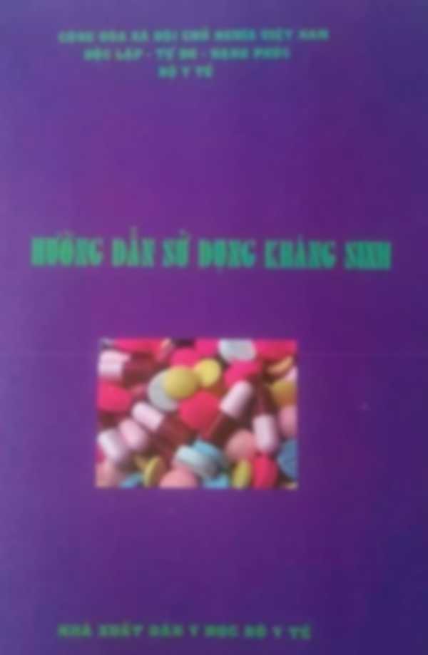 Hướng dẫn sử dụng kháng sinh
