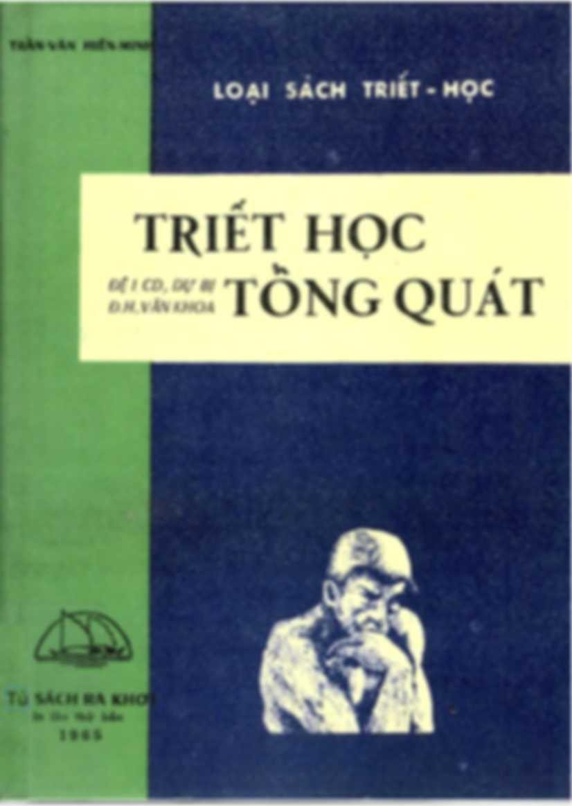 Triết học tổng quát - Trần Văn Hiến Minh