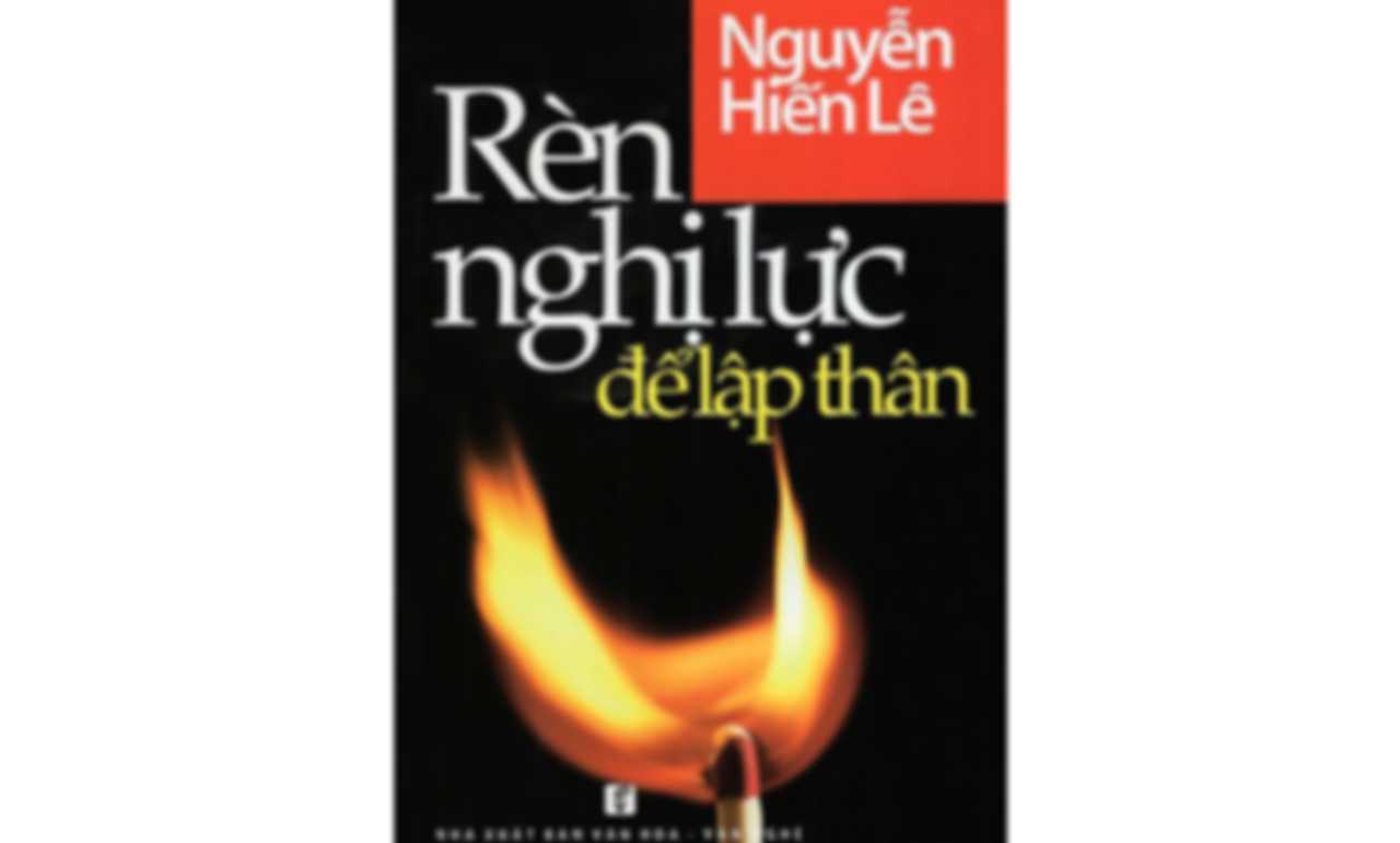 Rèn Nghị Lực Để Lập Thân
