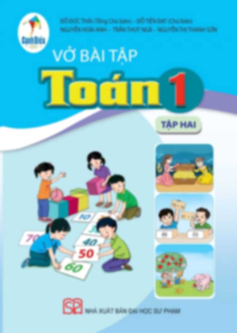 Vở bài tập Toán 1 tập 2 - Cánh diều
