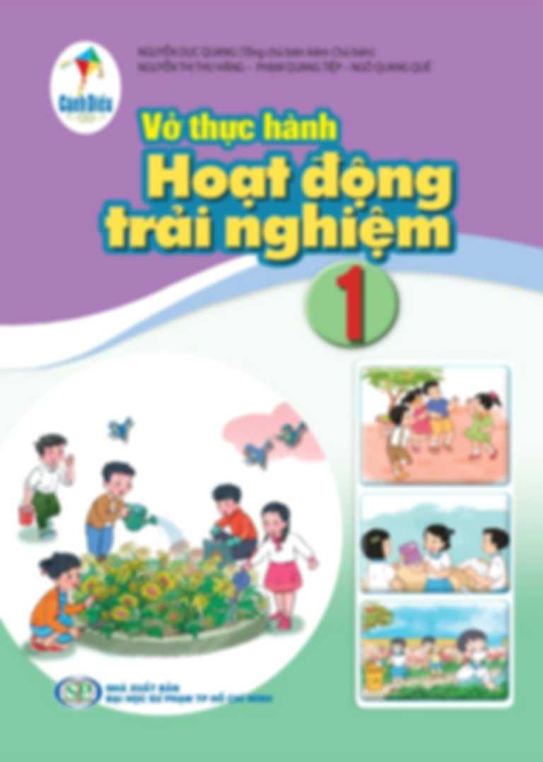Vở thực hành Hoạt động trải nghiệm 1 - Cánh diều